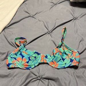 Floral Bikini  Top ONLY